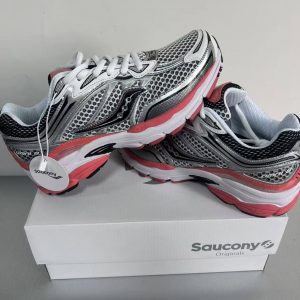 Saucony ProGrid Omni 9 rose argenté (pour femmes)